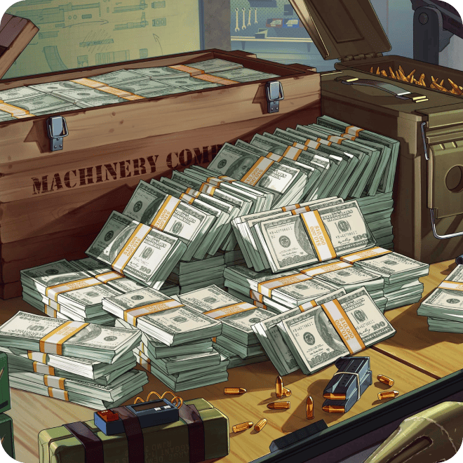 Cash boost 75 Million